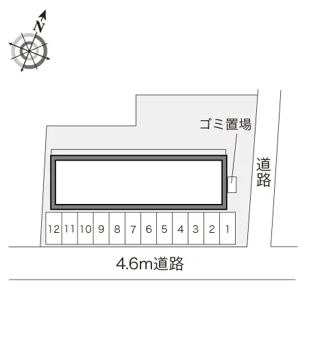 ★手数料０円★鳥取市湖山町北　月極駐車場（LP）